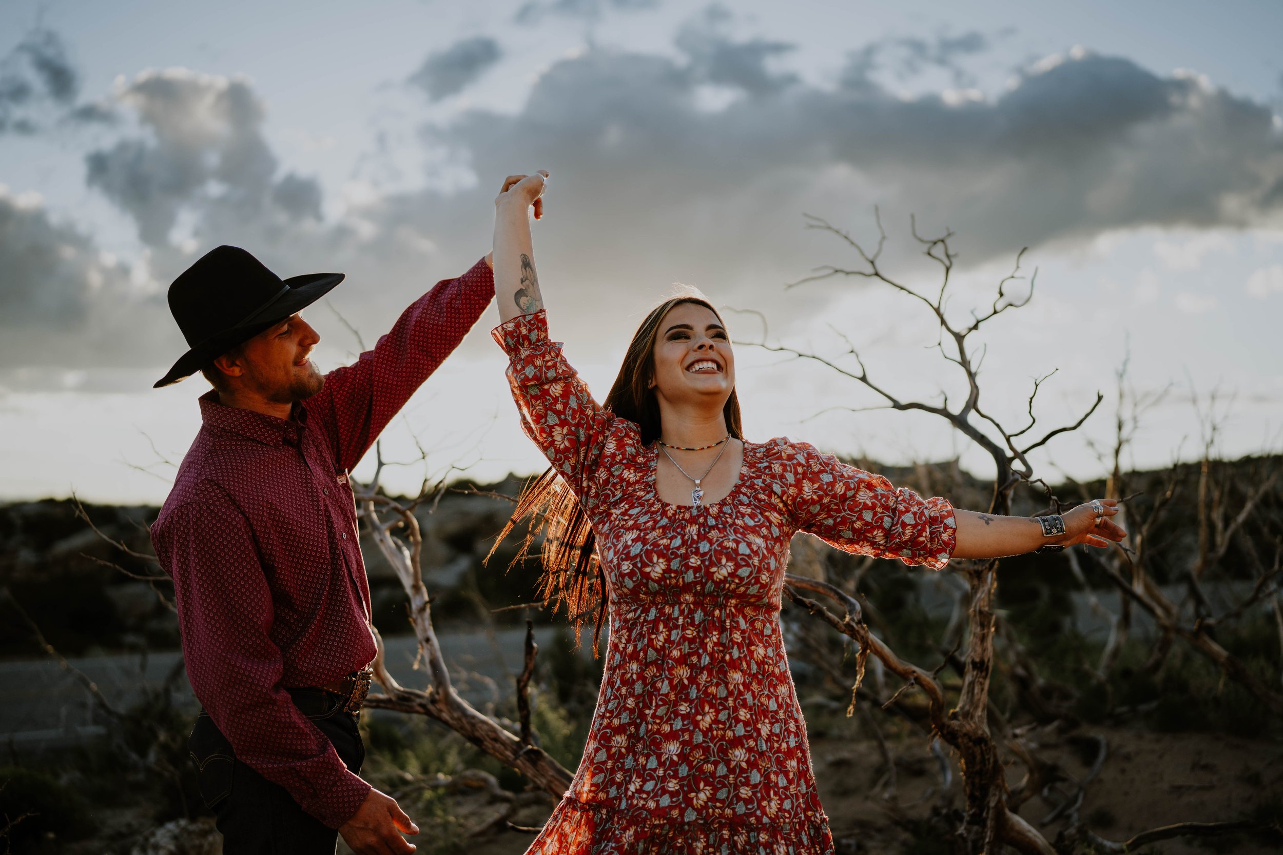 Dancing in the desert