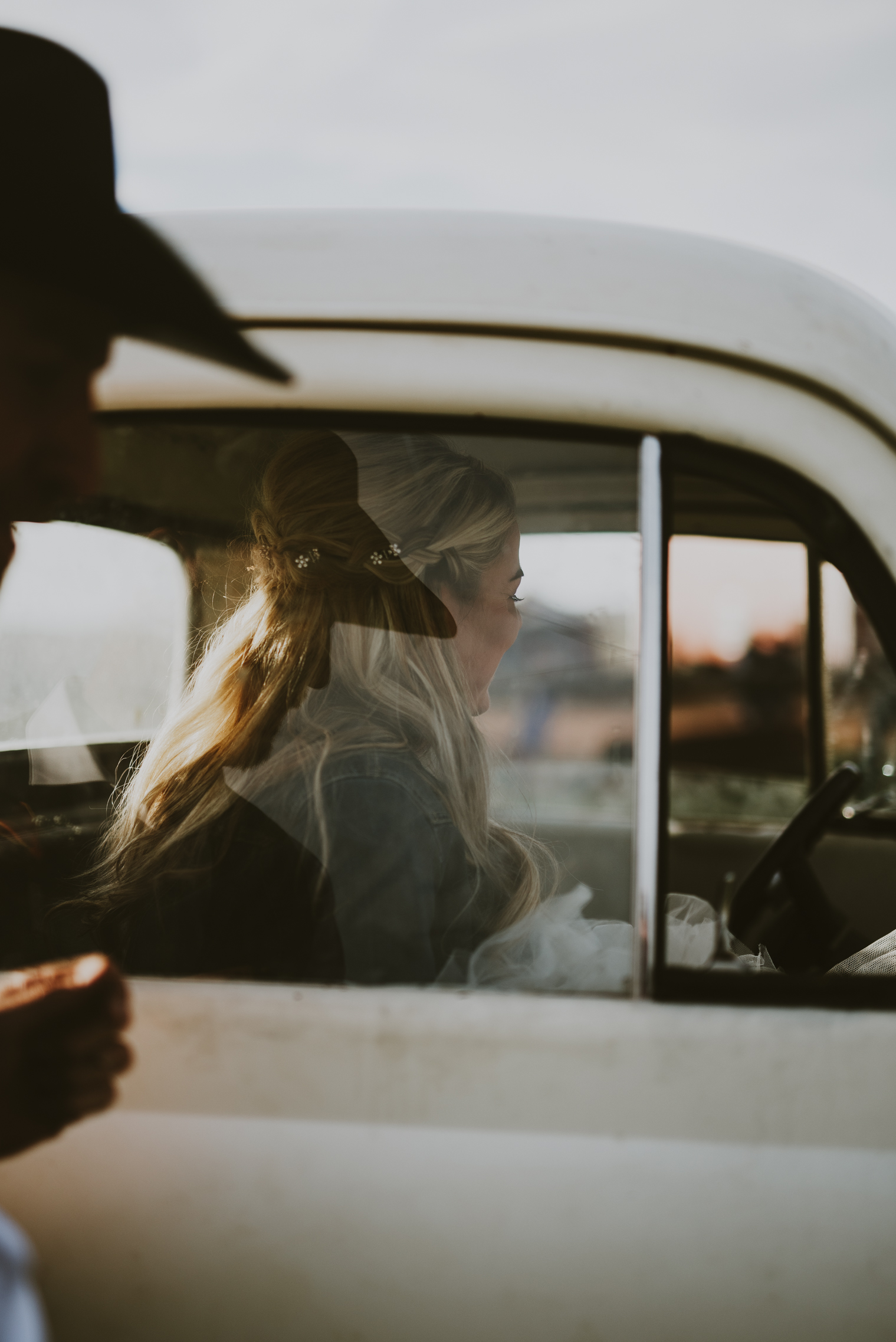 Through the window