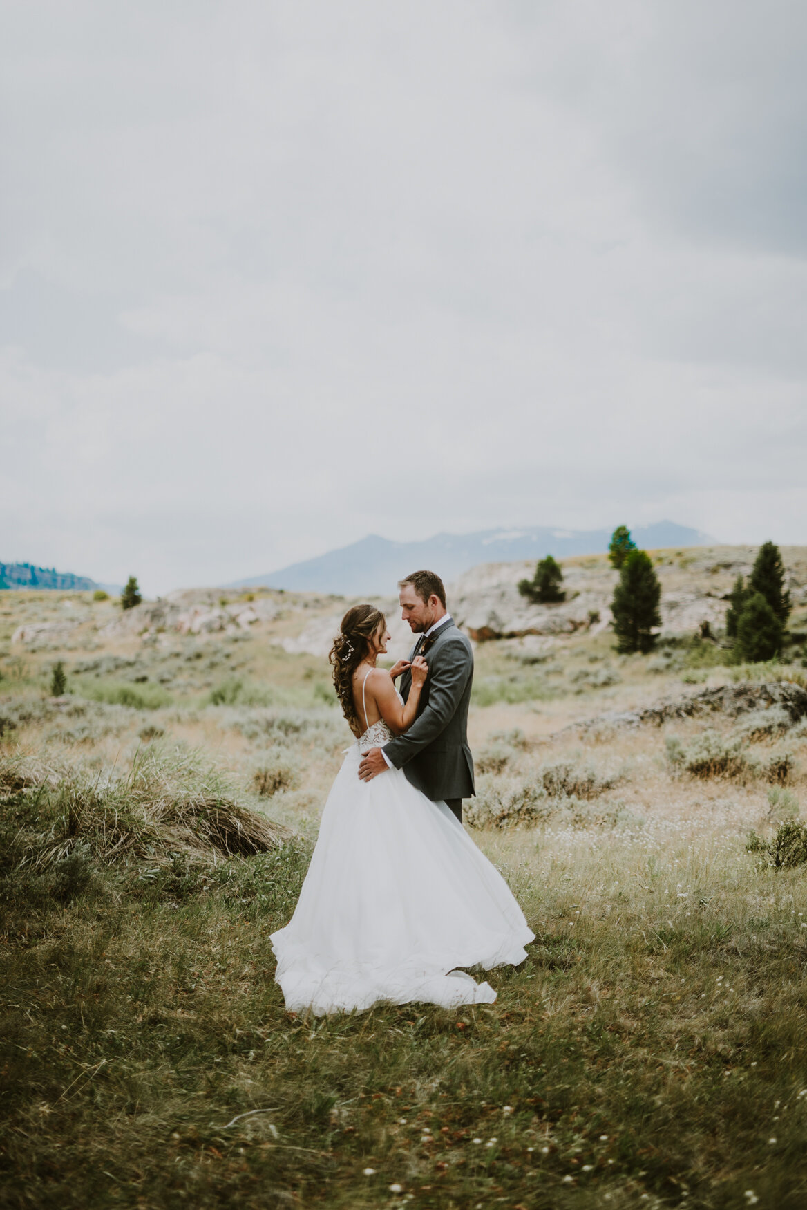 An open-sky wedding