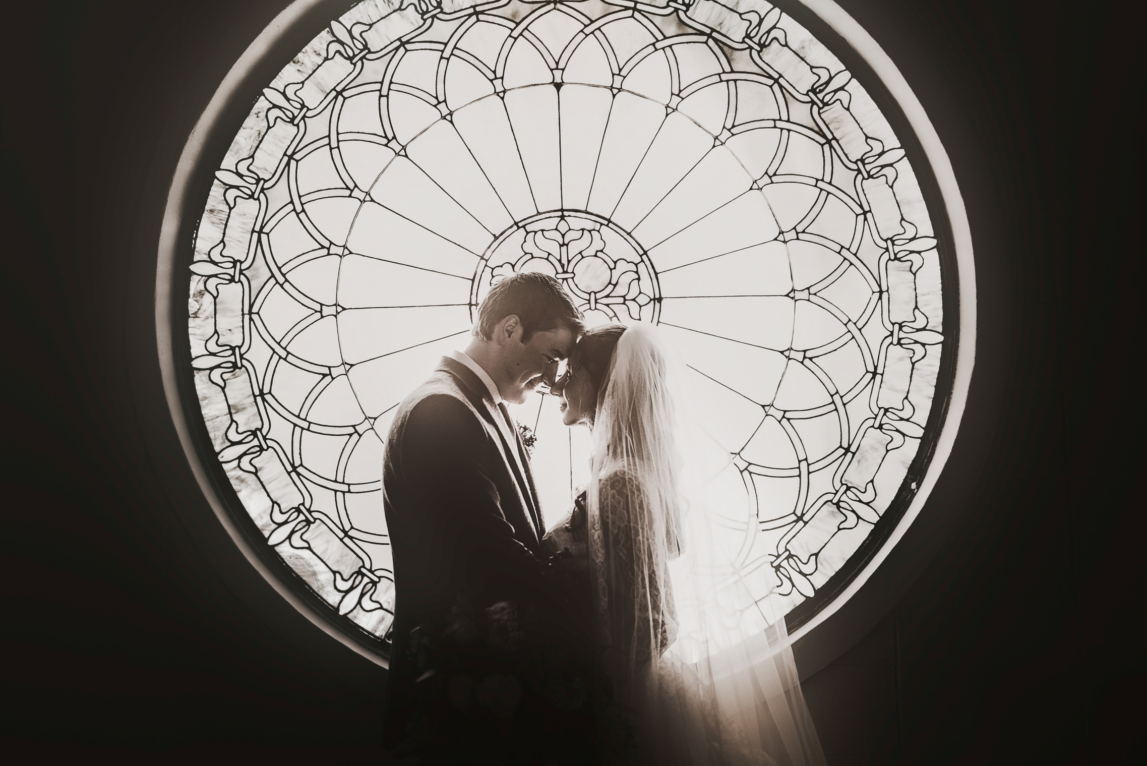 Light through the glass