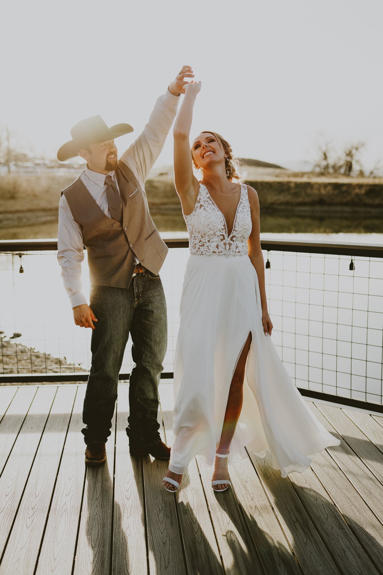 A wedding-day dance
